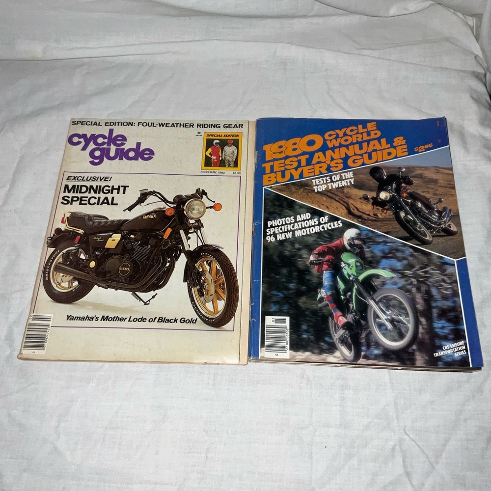 Vintage Motorcycle Magazines Set